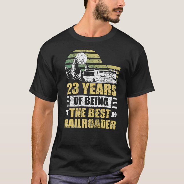 23 Years Old 23rd Birthday  18 T-Shirt (Front)