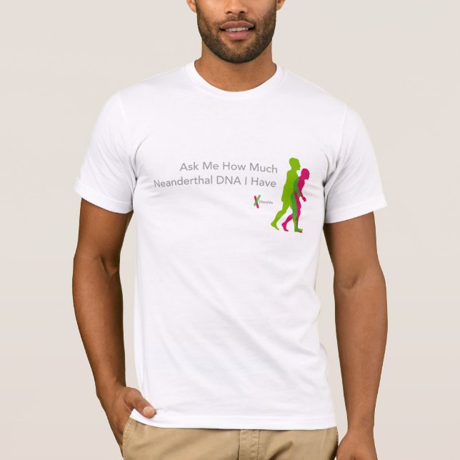 23andMe Neanderthal t-shirt (Front)