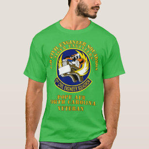 23d Civil Engineer Squadron Tiger Engineers Pope A T-Shirt