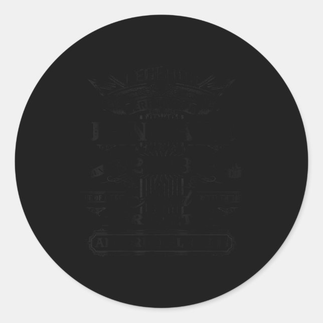 23rd Birthday Gift Legend Born In January 2003 23  Classic Round Sticker (Front)