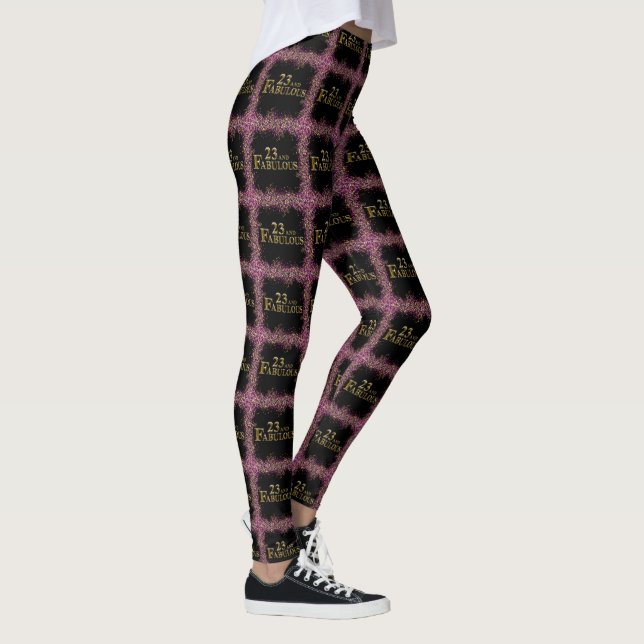 23rd Birthday  Leggings (Right)