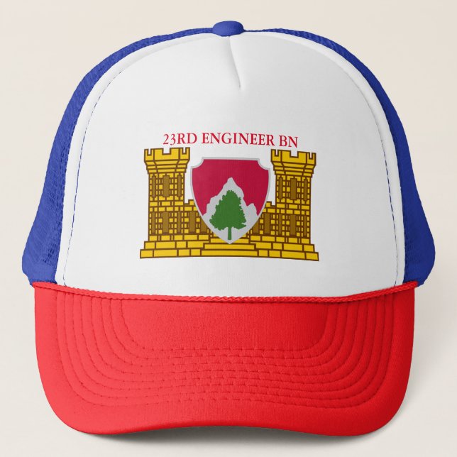 23RD ENGINEER BATTALION TRUCKER HAT (Front)