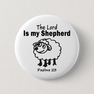 23rd Psalm Button