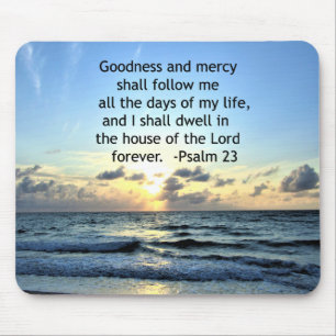 23RD PSALM SUNRISE PHOTO DESIGN MOUSE MAT
