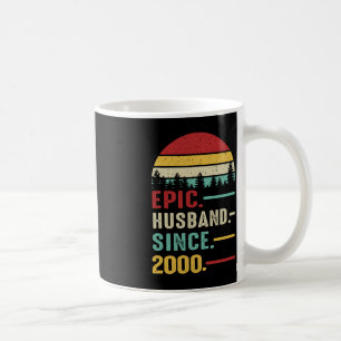 23rd Wedding Anniversary for Him Epic Husband Sinc Coffee Mug