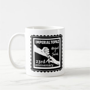 23rd wedding anniversary Imperial Topaz Coffee Mug