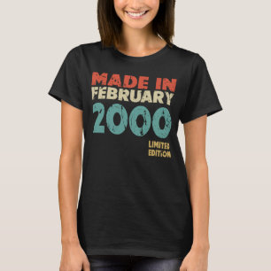 23th Birthday Boy Girl 23 Years 2000    Vintage T-Shirt