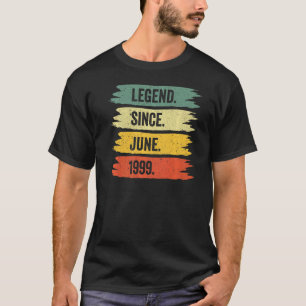23th Birthday Retro Vintage Legends Were Born In J T-Shirt