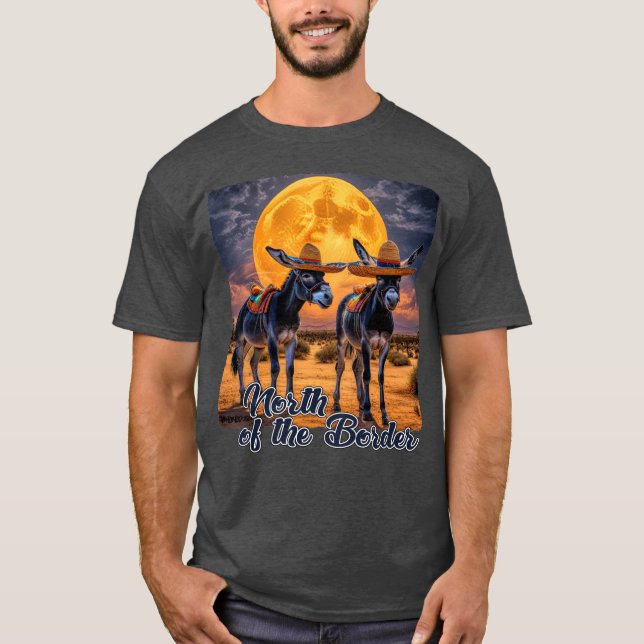 24024_North of the Border T-Shirt (Front)