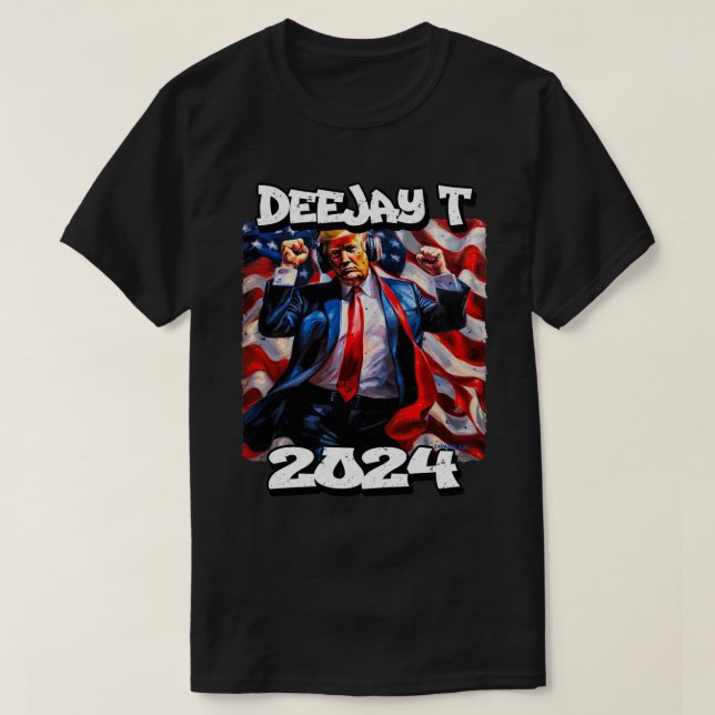 24047_Donald J. Trump, DJT,  T-Shirt (Design Front)