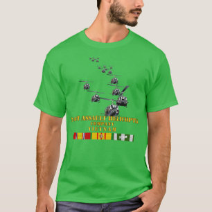 240th Assault Helicopter Company with Vietnam Serv T-Shirt