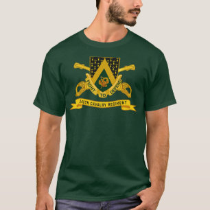 240th Cavalry Regiment w Br Ribbon X T-Shirt