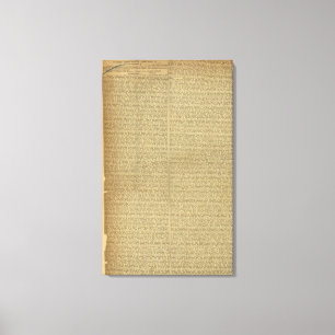 2425 Clippings Canvas Print