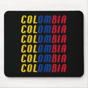 2425 Colombian Flag Soccer Jersey Kit Sport Unifor Mouse Mat