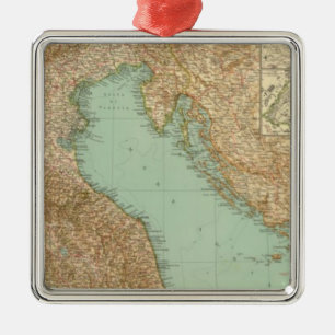 2426 North Italy Metal Tree Decoration