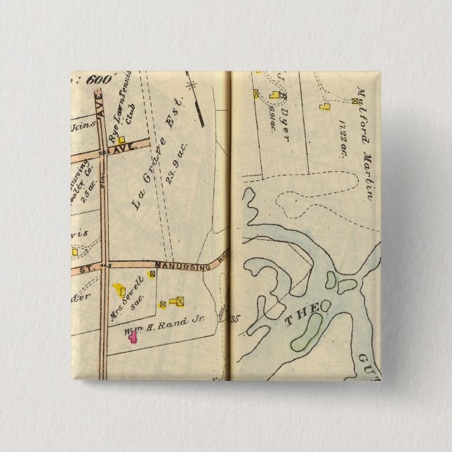 246247 Rye 15 Cm Square Badge (Front)