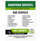 24/7 Handyman & Plumbing Services BLACK GREEN