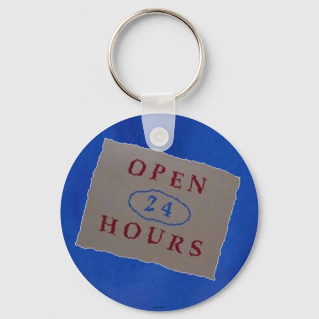 24/7 Keychain (Front)