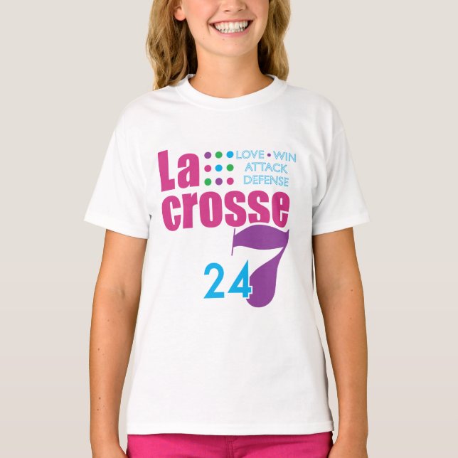 24/7 Lacrosse T-Shirt (Front)