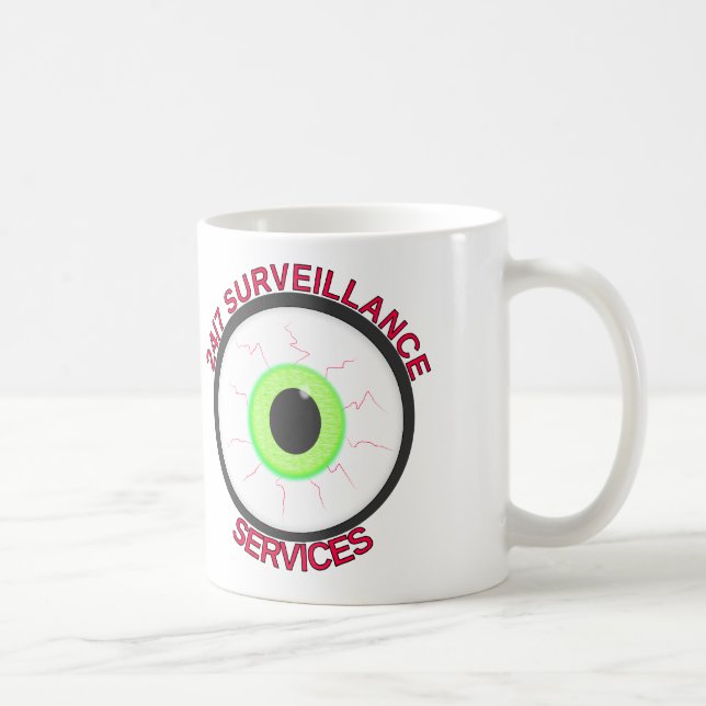 24/7 Surveillance Services Coffee Mug (Right)