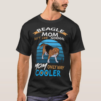 24 Beagle Mum Cooler T-Shirt