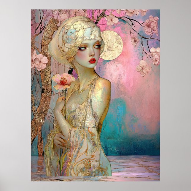 *~* 24  FD2 Fantasy Nouveau Ethereal Dreamlike Poster (Front)
