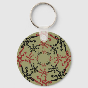 24 GECKOS KEY RING