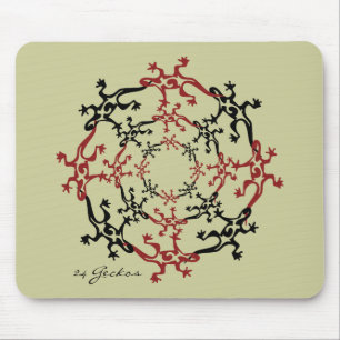 24 Geckos Mouse Mat