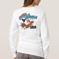 24 Gobble Wobble - Womens Long Sleeve - White