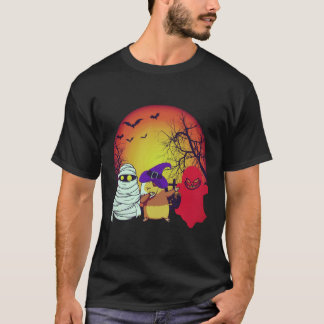 24 Guinea Pig Halloween Pumpkin T-Shirt