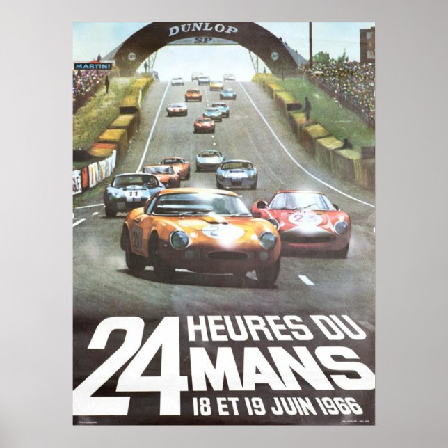 24 Heures Du Mans Poster (Front)