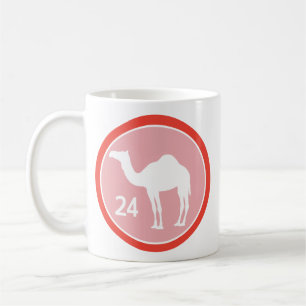 24 Hour - Camel Design (Red) Mug