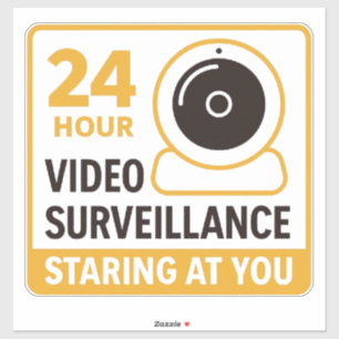 24 Hour Video Surveillance Staring At You Funny 
