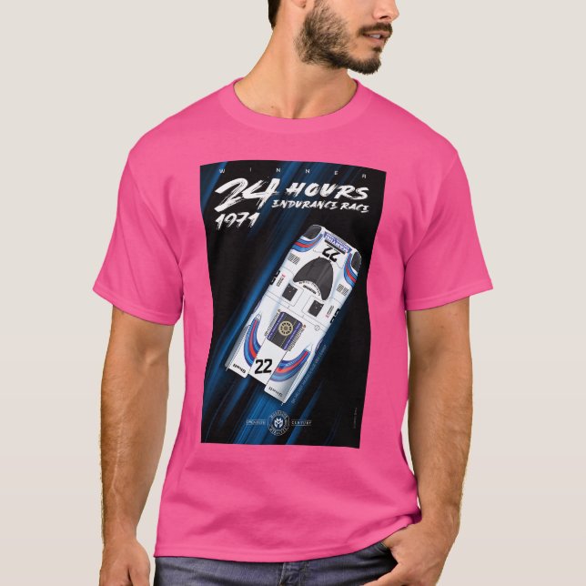 24 Hours Endurance Race 1971 Marko Van Lennep T-Shirt (Front)