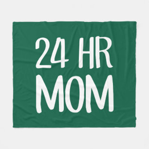 24 hr Mum Fleece Blanket