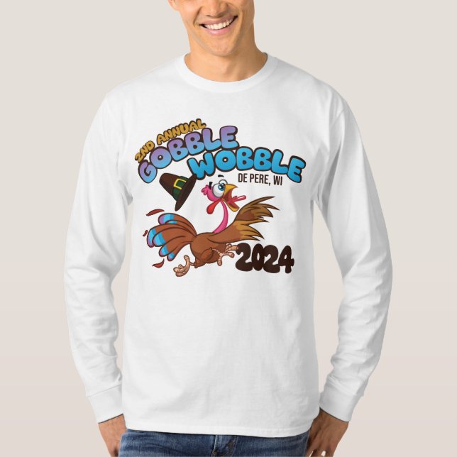 24 Long Sleeve Tee - Front Design Only (Front)