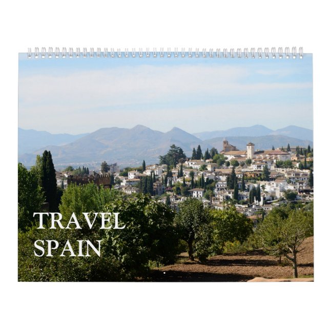 24 month Travel Spain Calendar (Cover)