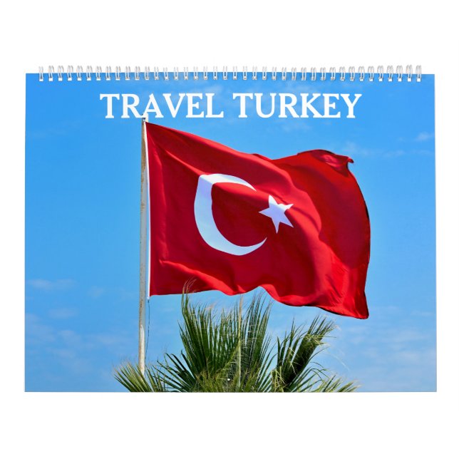 24 month Travel Turkey Calendar (Cover)
