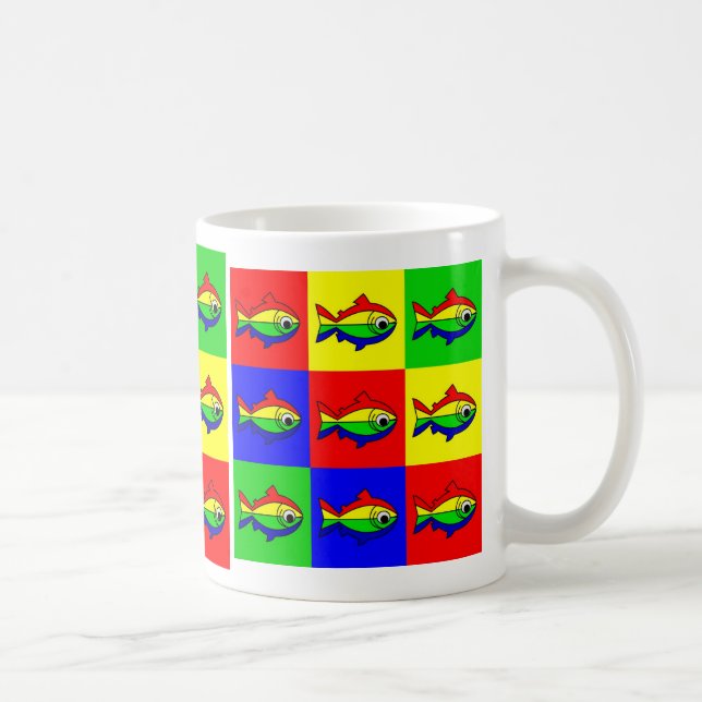 24 Oncor Hynchus Mykiss - 24 Raibow Trouts Coffee Mug (Right)