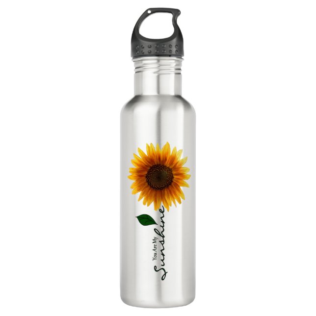 24 oz. Water Bottle - You Are My Sunshine (Front)