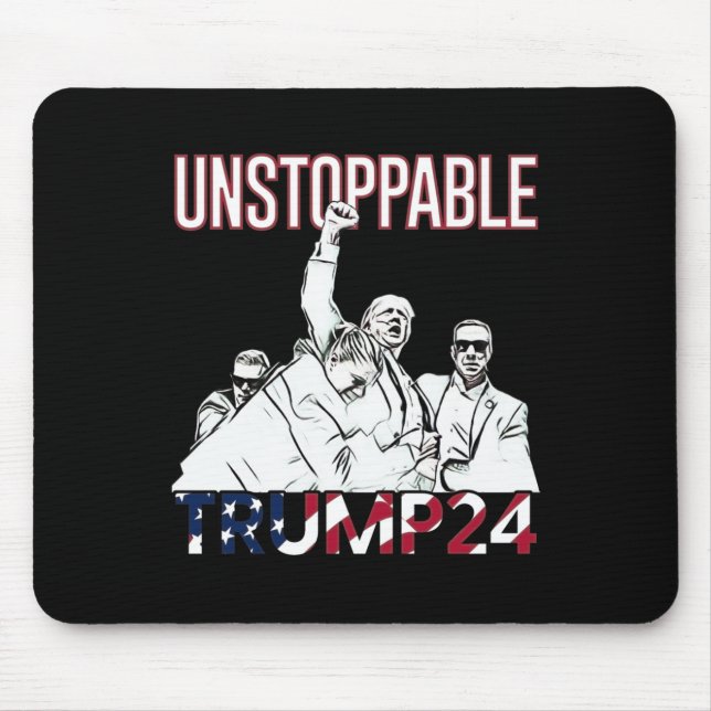 24 Unstoppable (ination Attempt Edition)  Mouse Mat (Front)