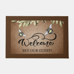 24"x36" Bee Our Guest Doormat (Option 1)