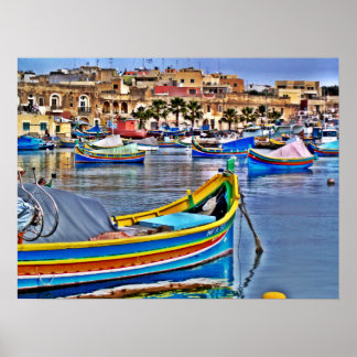 24" x 18" Poster (semi gloss) The World is My Home