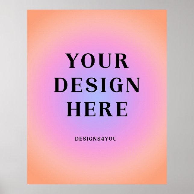 24 x 30 Vertical Printed Art Poster (Front)