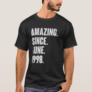 24 Year Old 24th Birthday Amazing Since June 199 T-Shirt