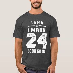 24 Year Old Gift 24th Birthday Gift Ideas T-Shirt