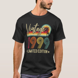 24 Year Old  Vintage 1999  24th Bday T-Shirt