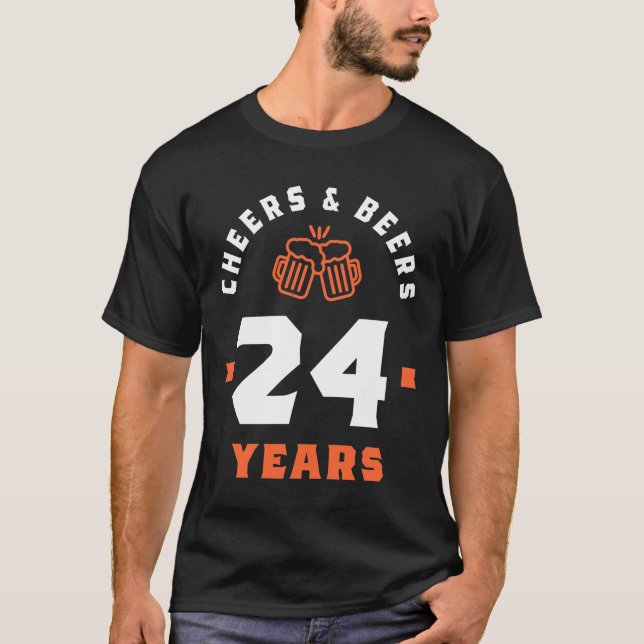24 Years Old Gift | 24th Birthday Gift Ideas T-Shirt (Front)