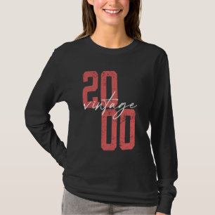 24 Years Old Vintage 2000 24th Birthday Decoration T-Shirt
