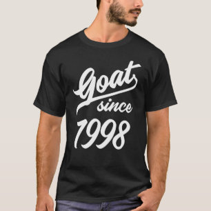 24th Birthday 24 Years Old Goat Since 1998 T-Shirt